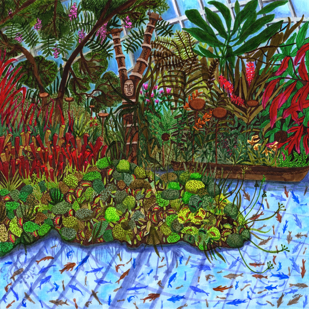Gardens by the Bay, 2020 (ecset tollak) alkotó: Charlotte Orr