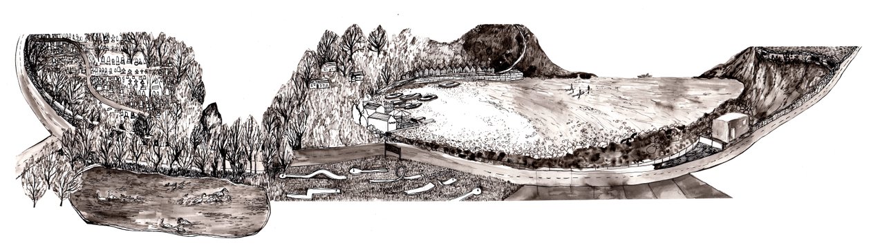Swanpool Beach, 2021 alkotó: Charlotte Orr