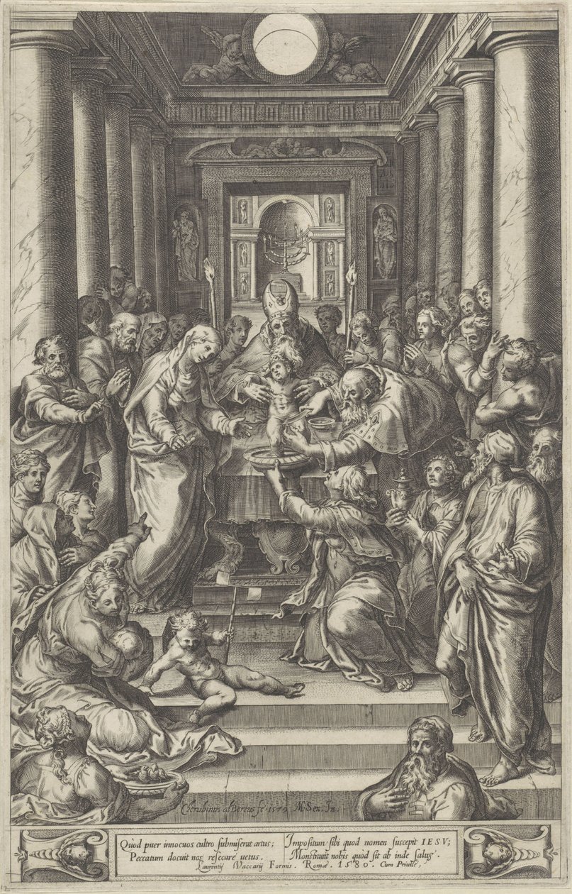 Krisztus körülmetélése alkotó: Cherubino Alberti