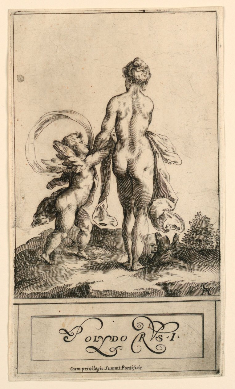 Vénusz és Ámor alkotó: Cherubino Alberti