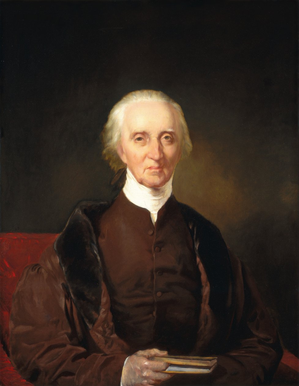 Charles Carroll of Carrollton, 1828 körül (olaj, vászon) alkotó: Chester Harding