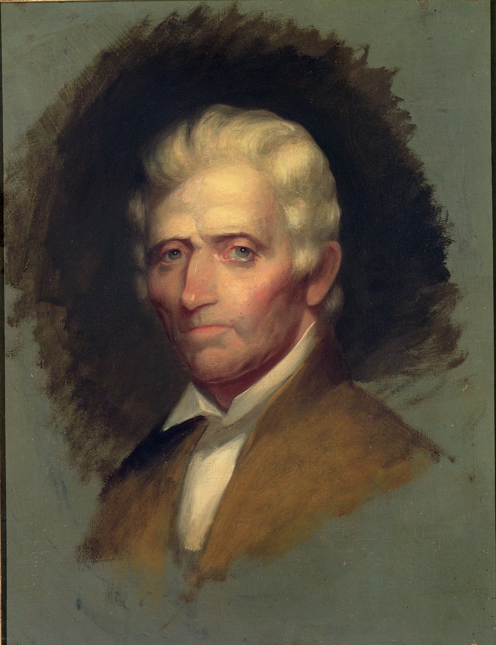 Daniel Boone, 1820 alkotó: Chester Harding