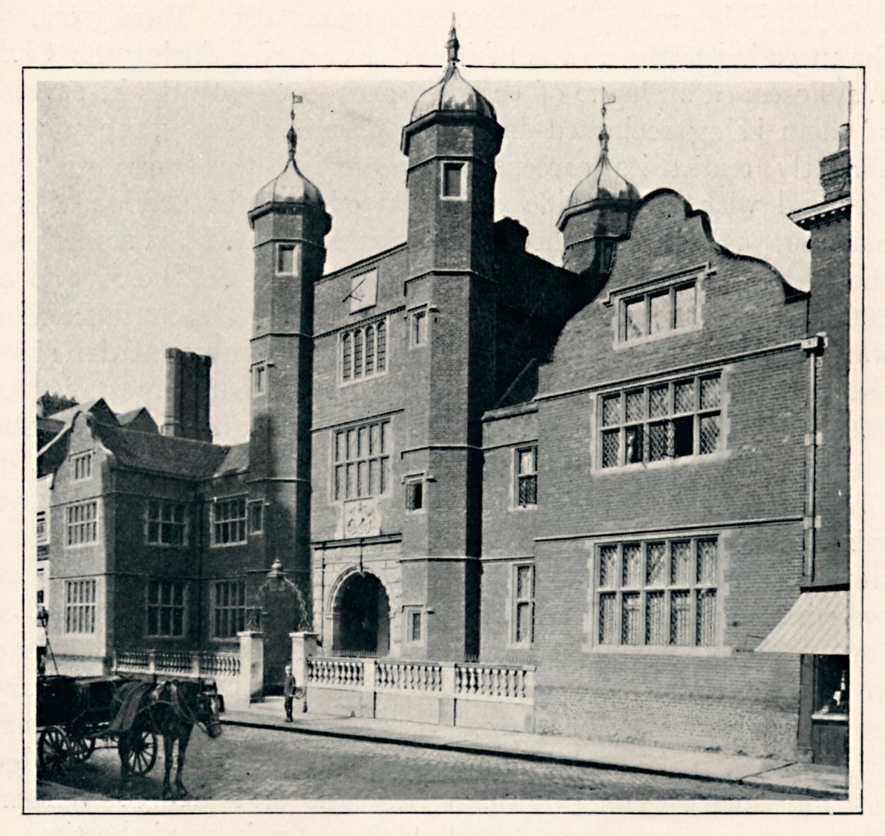 Archbishop Abbots Hospital, Guildford, 1903 alkotó: Chester Vaughan