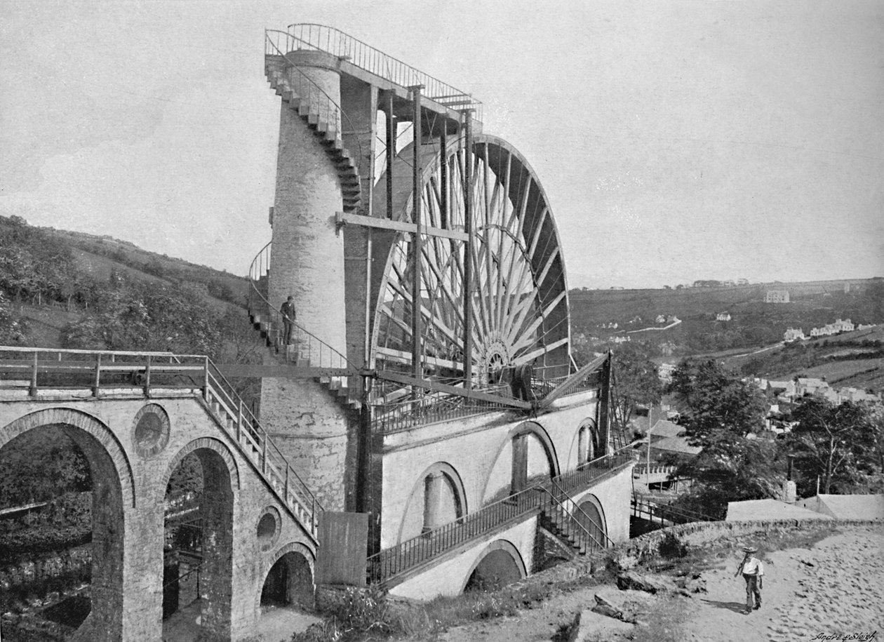 Laxey Wheel, Man-sziget, 1896 alkotó: Chester Vaughan