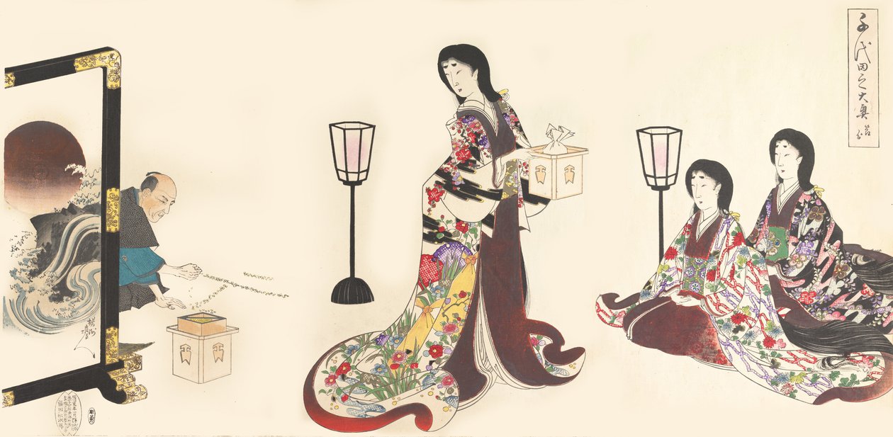 Chiyoda Castle Album of Women, 1895., 1895. alkotó: Chikanobu Yoshu