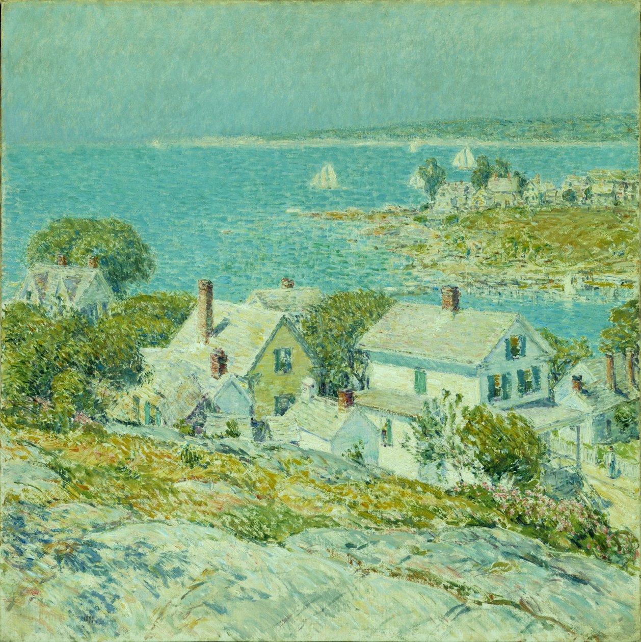 New England Headlandsn alkotó: Childe Hassam