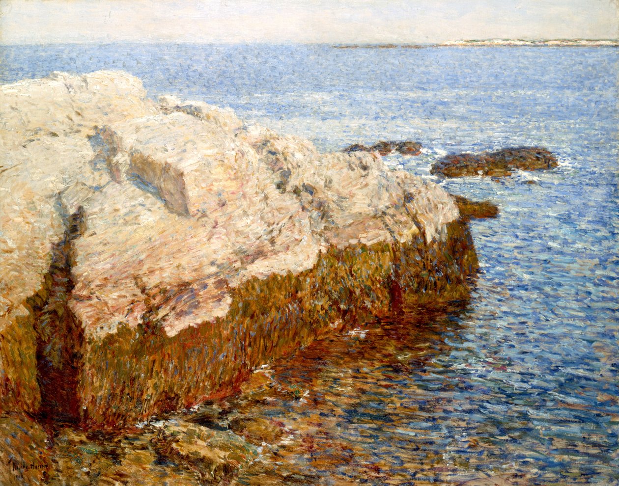 Cliff Rock alkotó: Childe Hassam