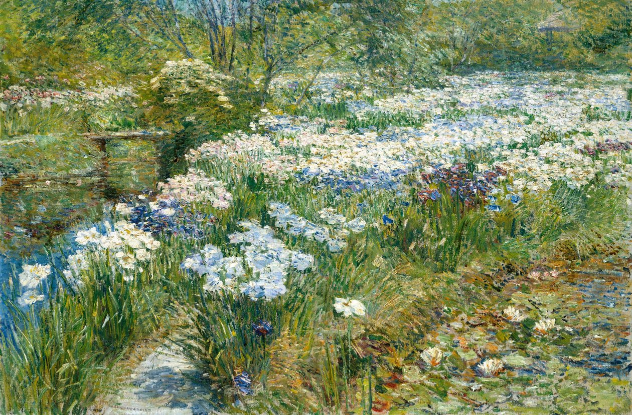 A Vízikert alkotó: Childe Hassam