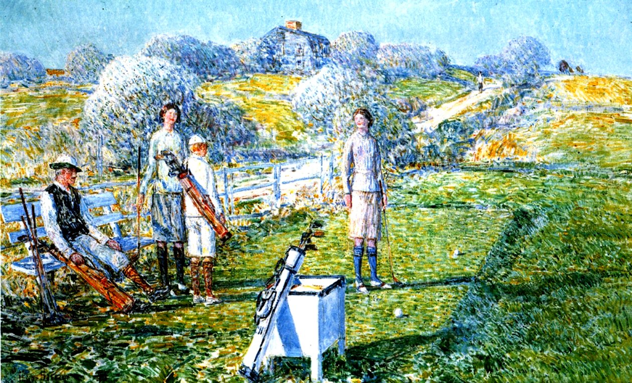 Golf játék alkotó: Childe Frederick Hassam