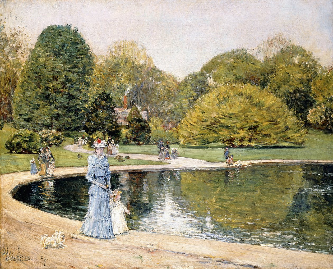 Központi park alkotó: Childe Frederick Hassam