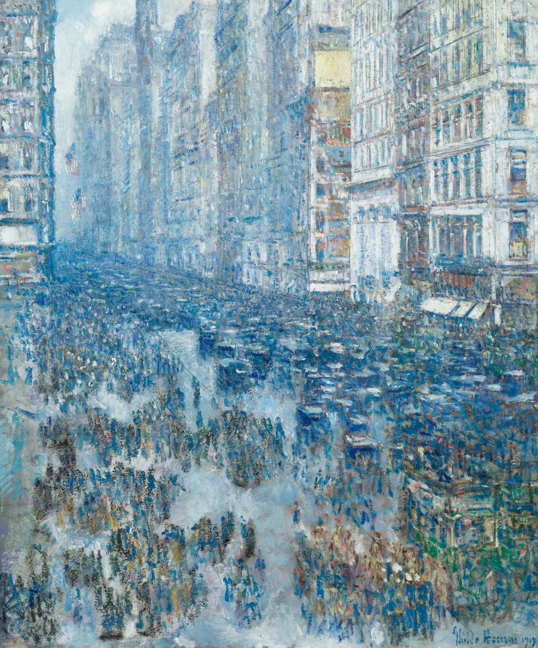 Ötödik sugárút alkotó: Childe Frederick Hassam