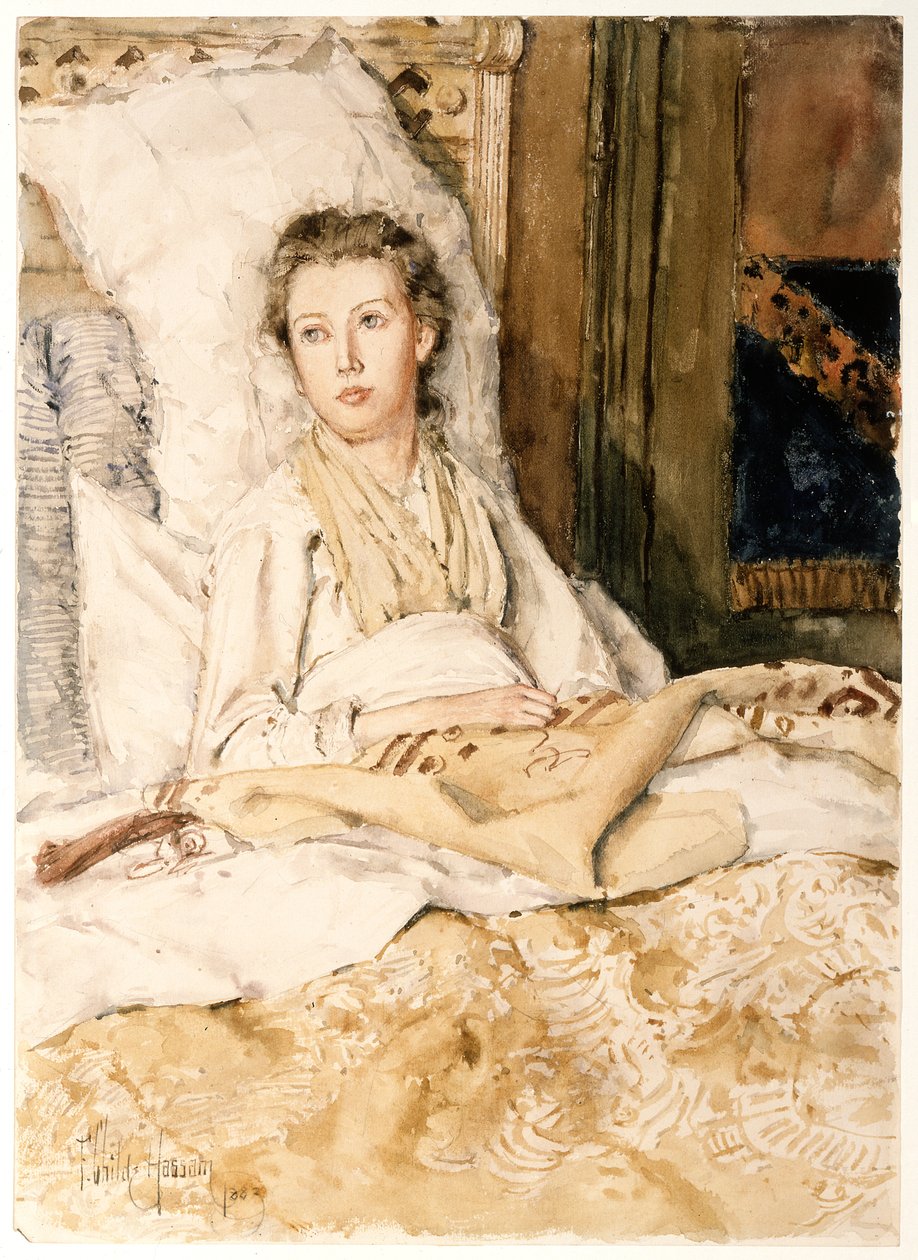 Maud Varrás alkotó: Childe Frederick Hassam