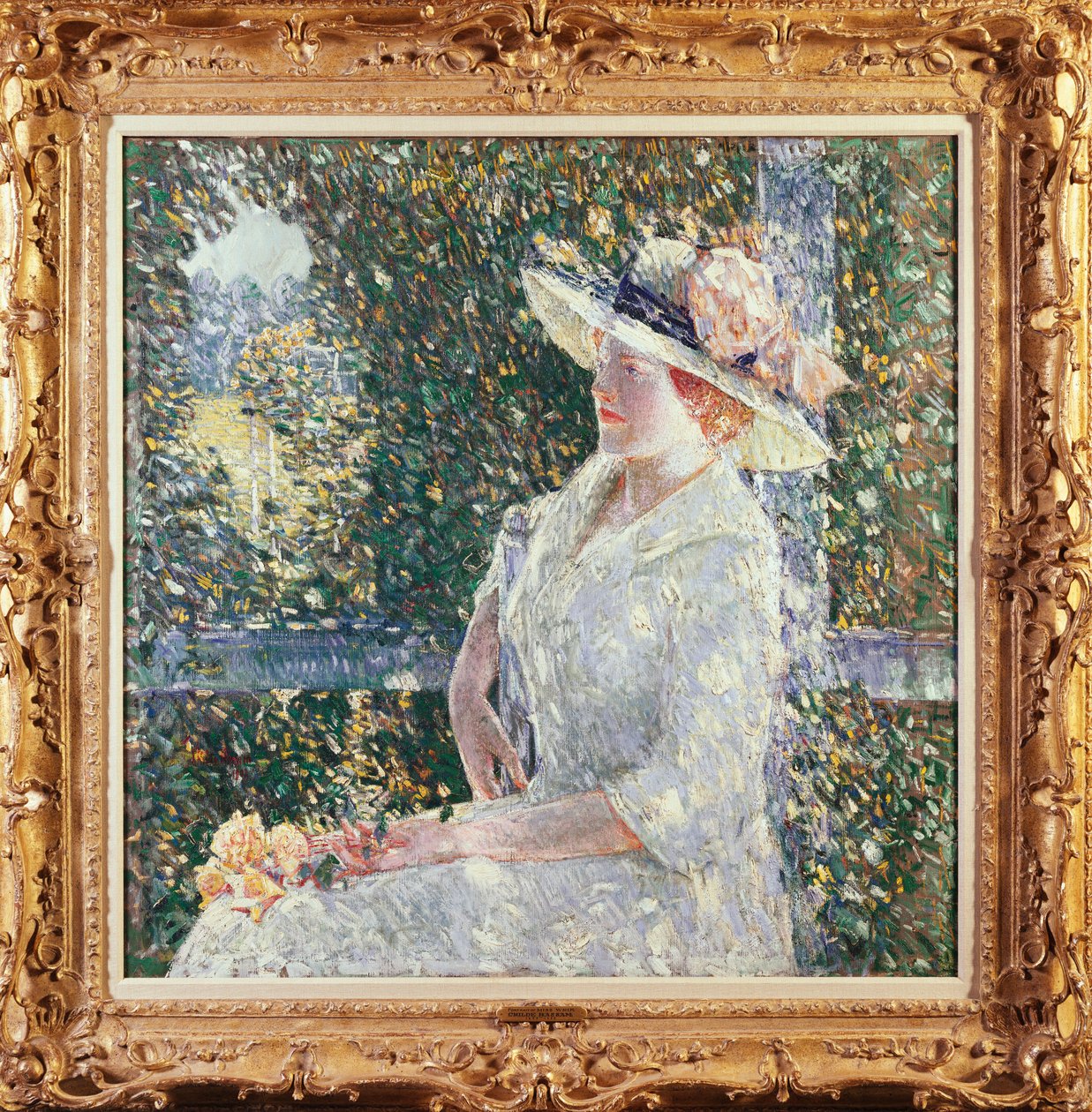 Miss Weir portréja alkotó: Childe Frederick Hassam