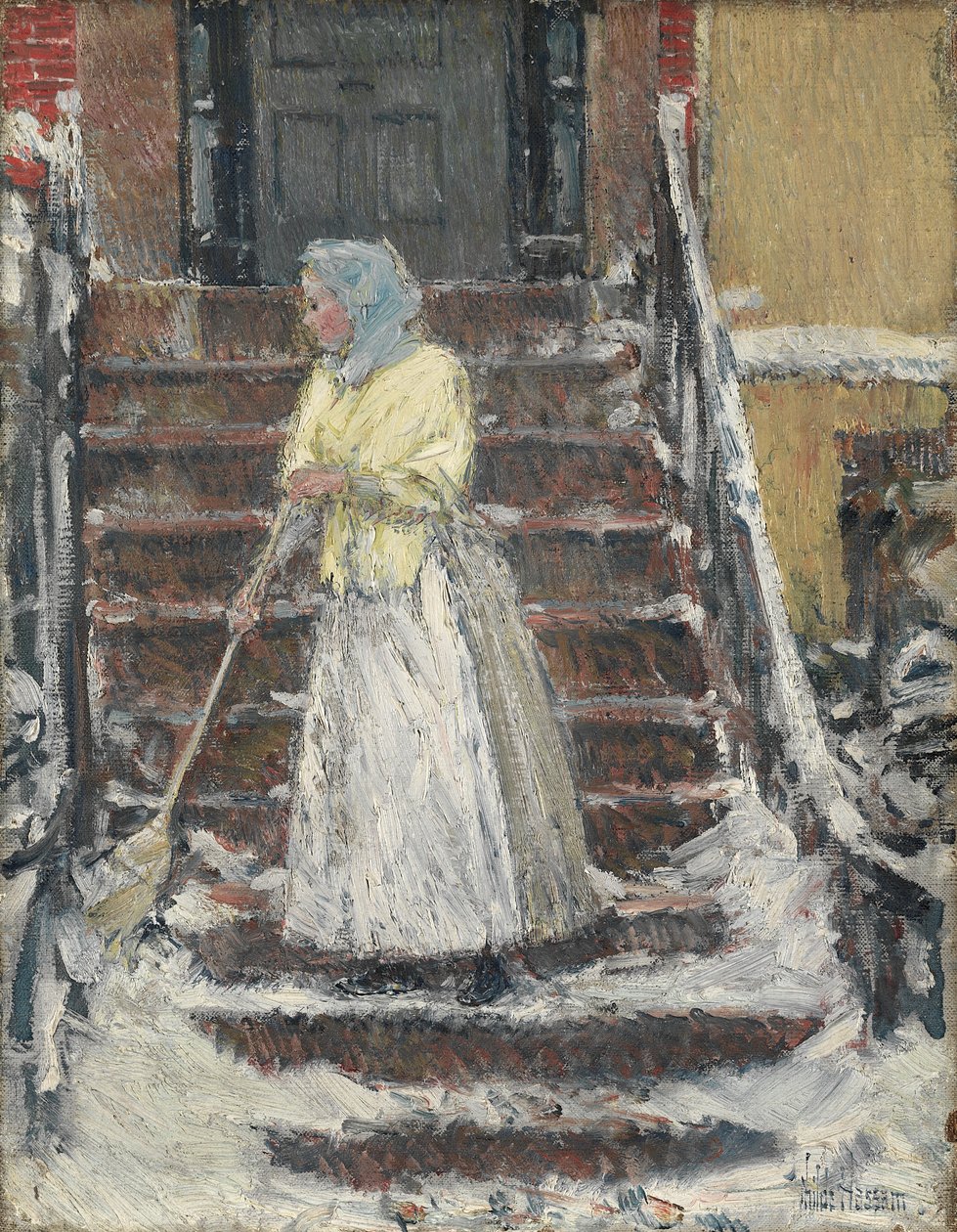 Seprő hó alkotó: Childe Frederick Hassam