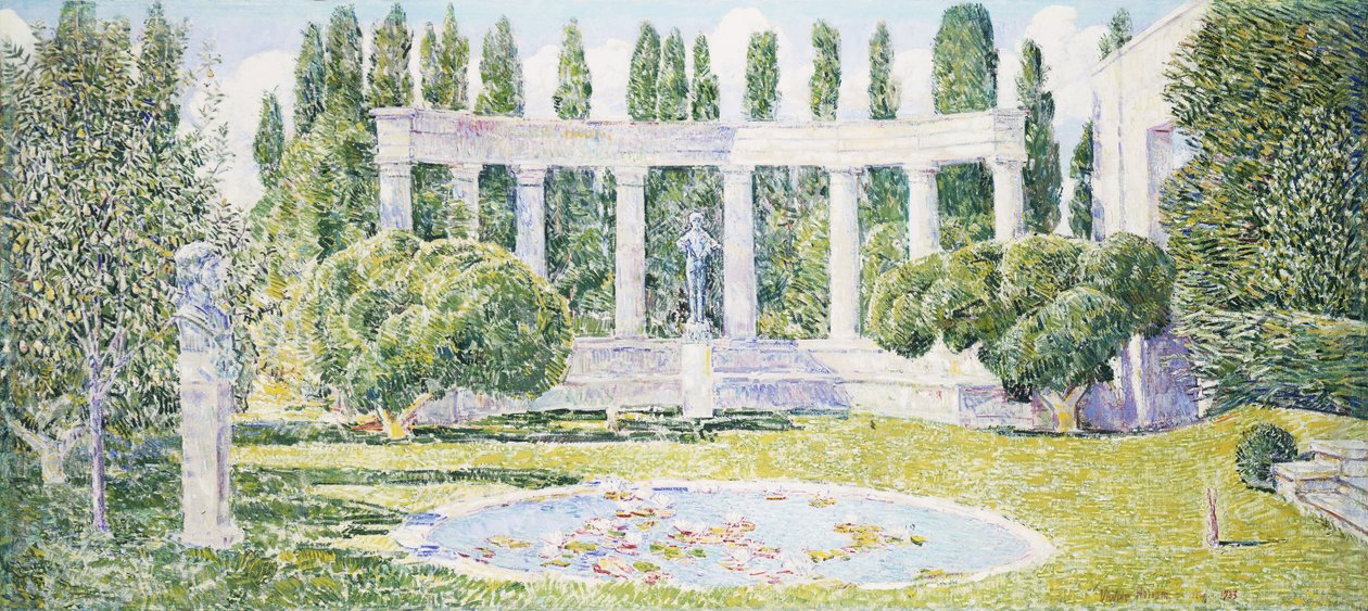 A Bartlett Gardens, Amagansett alkotó: Childe Frederick Hassam