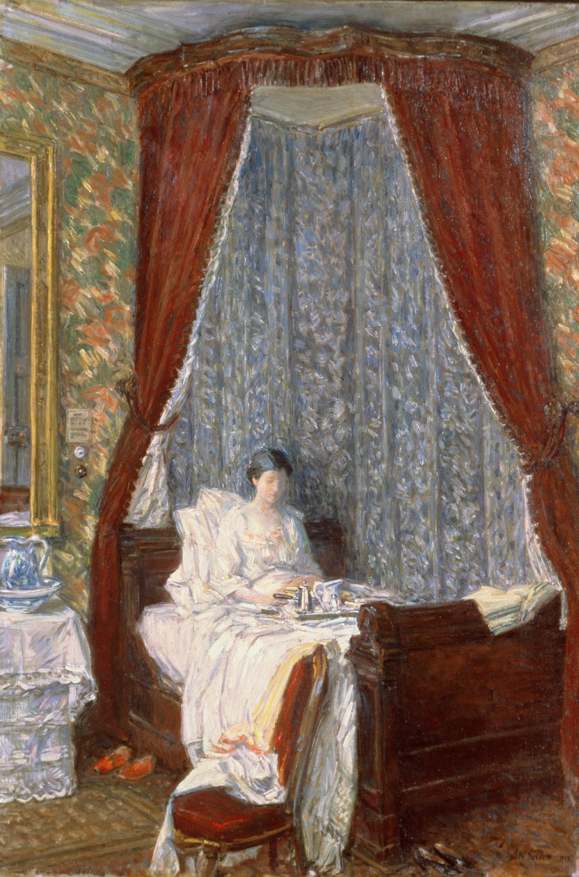A francia reggeli alkotó: Childe Frederick Hassam
