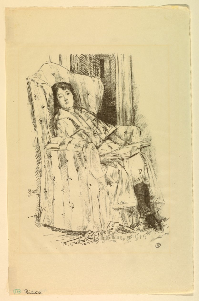 Levetkőzve alkotó: Childe Hassam