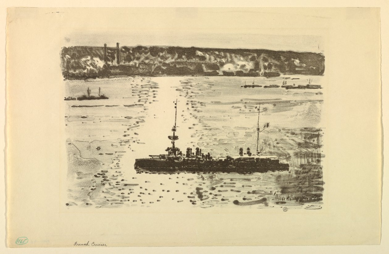 francia cirkáló alkotó: Childe Hassam