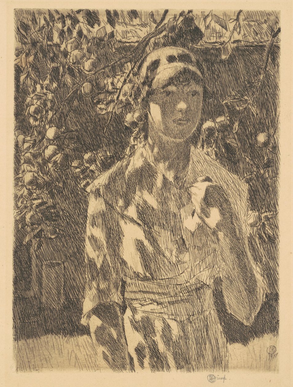 Helen Burke alkotó: Childe Hassam