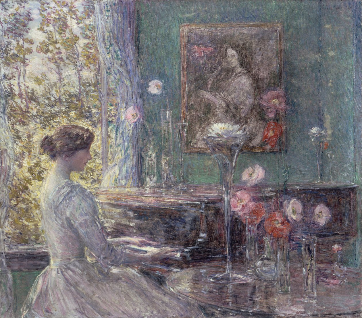Improvizáció, 1899 alkotó: Childe Hassam