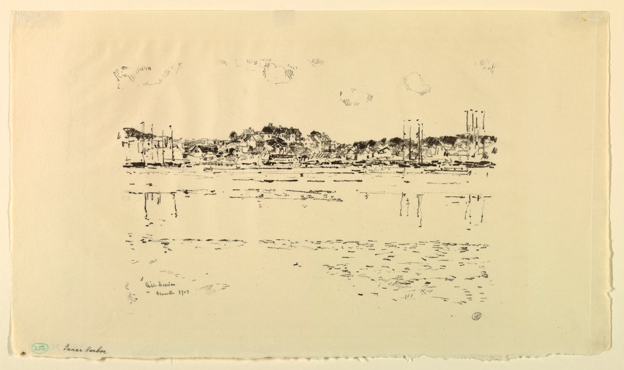 Belső kikötő alkotó: Childe Hassam