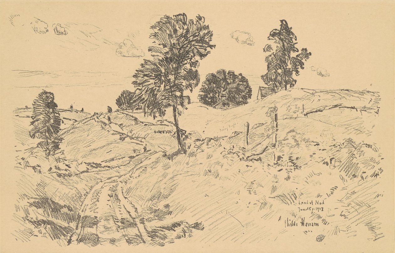 Táj, Nod földje alkotó: Childe Hassam