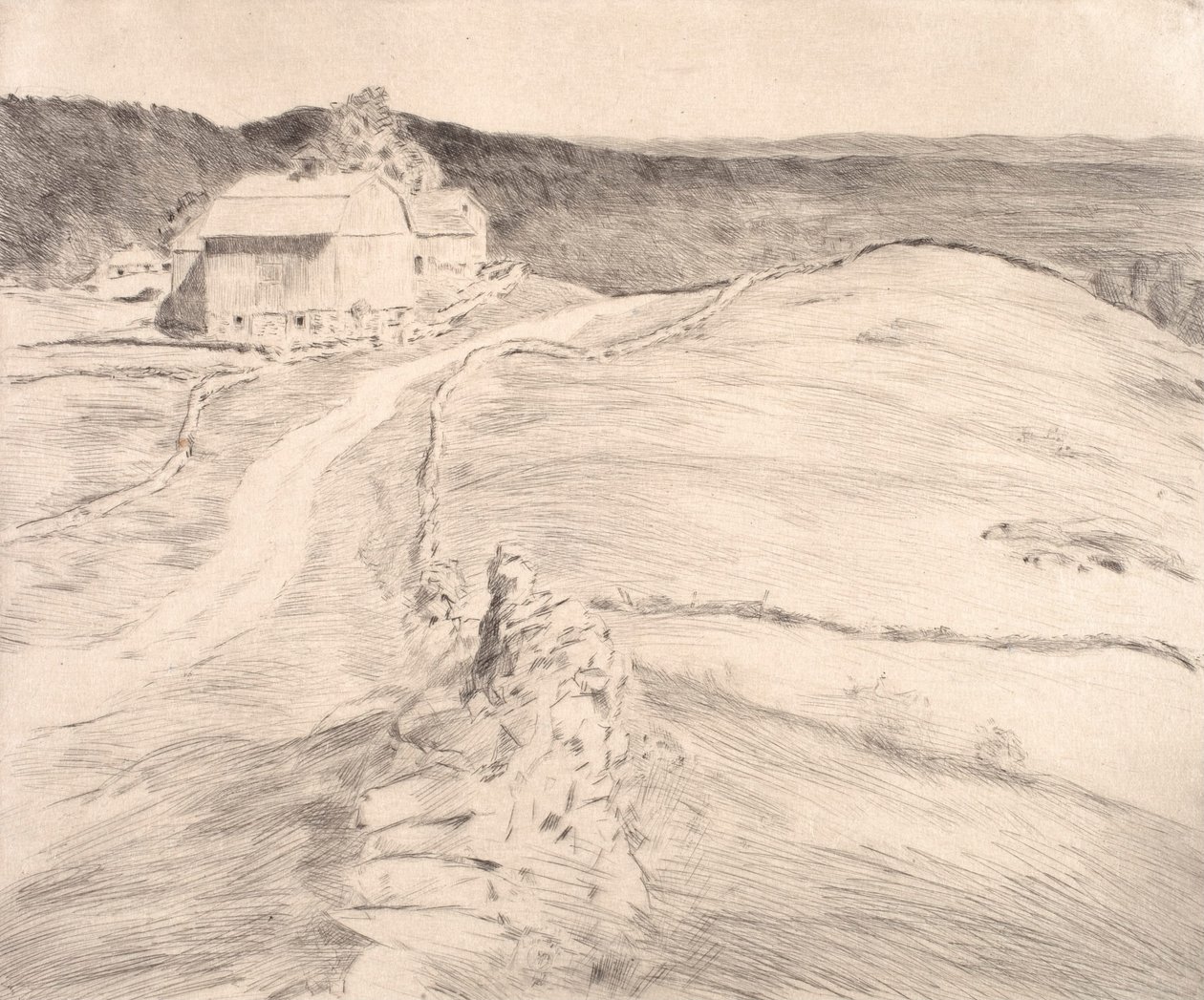 Long Ridge alkotó: Childe Hassam