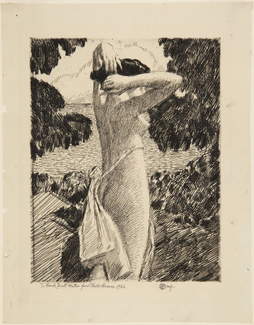 Nyárközép alkotó: Childe Hassam