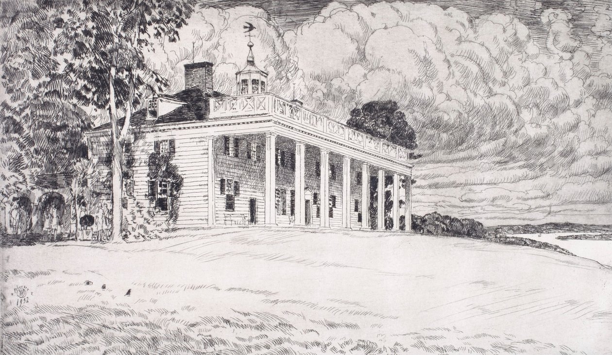 Mount Vernon alkotó: Childe Hassam