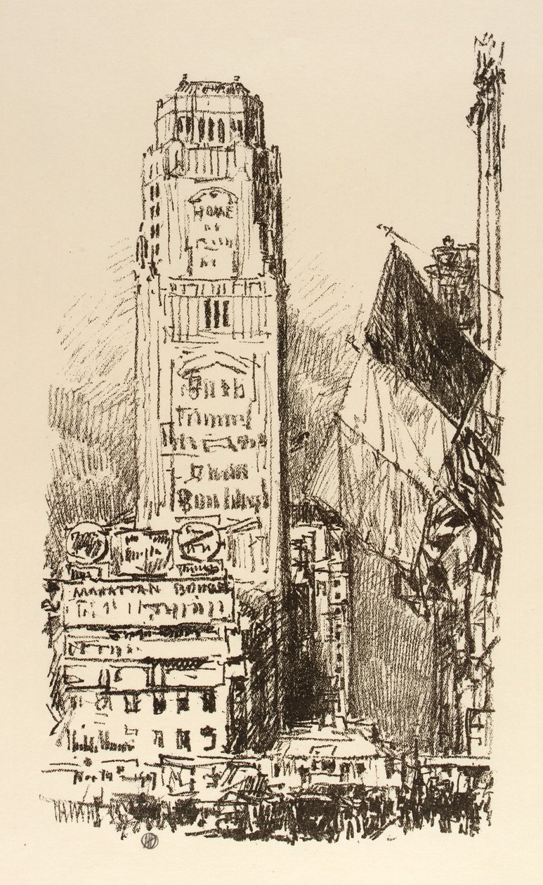 New York csokor alkotó: Childe Hassam