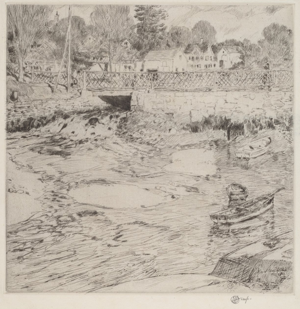 Régi csipke alkotó: Childe Hassam