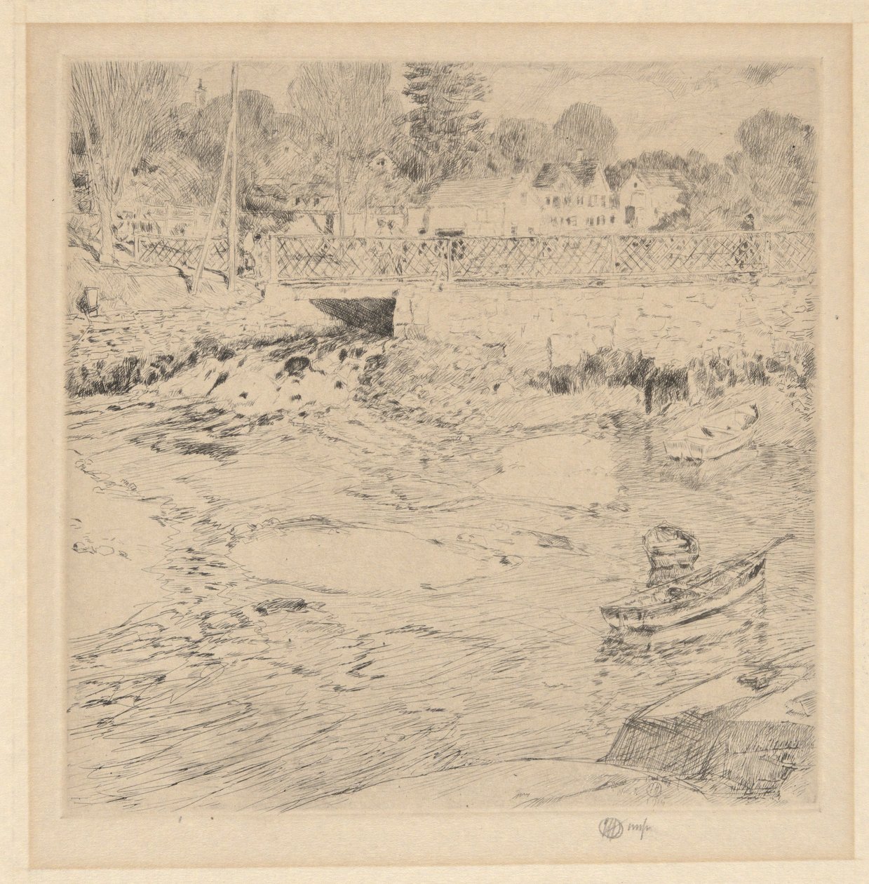 Régi csipke alkotó: Childe Hassam