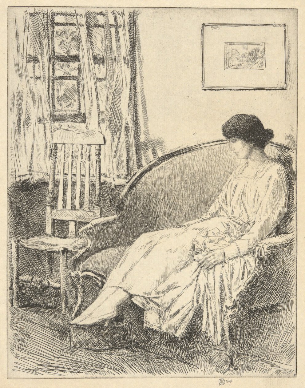 Nyitott ablak alkotó: Childe Hassam