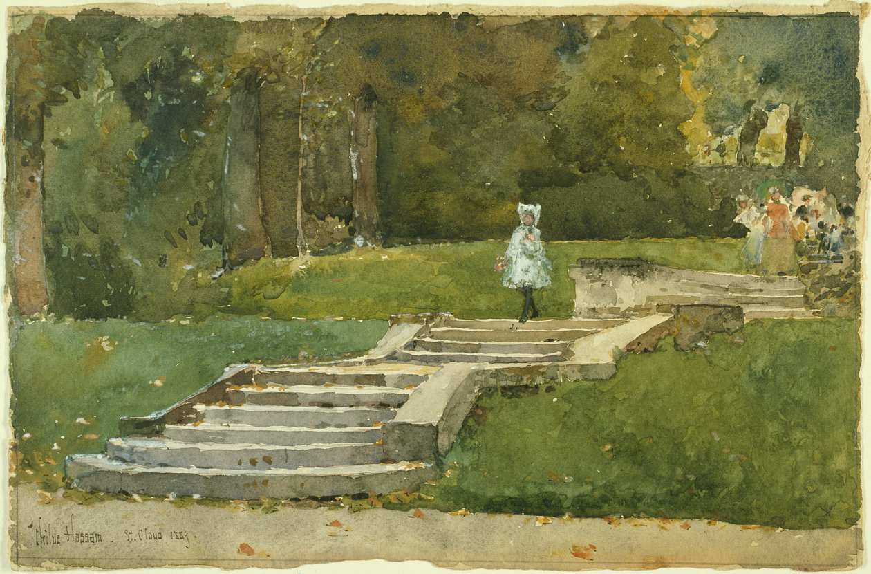 Saint-Cloud alkotó: Childe Hassam