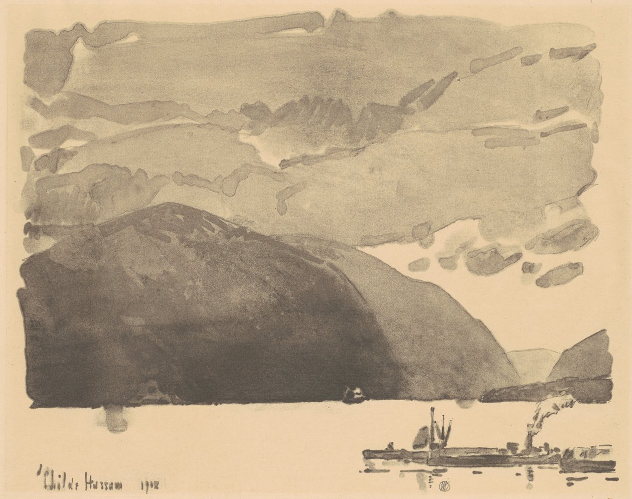 Viharkirály alkotó: Childe Hassam