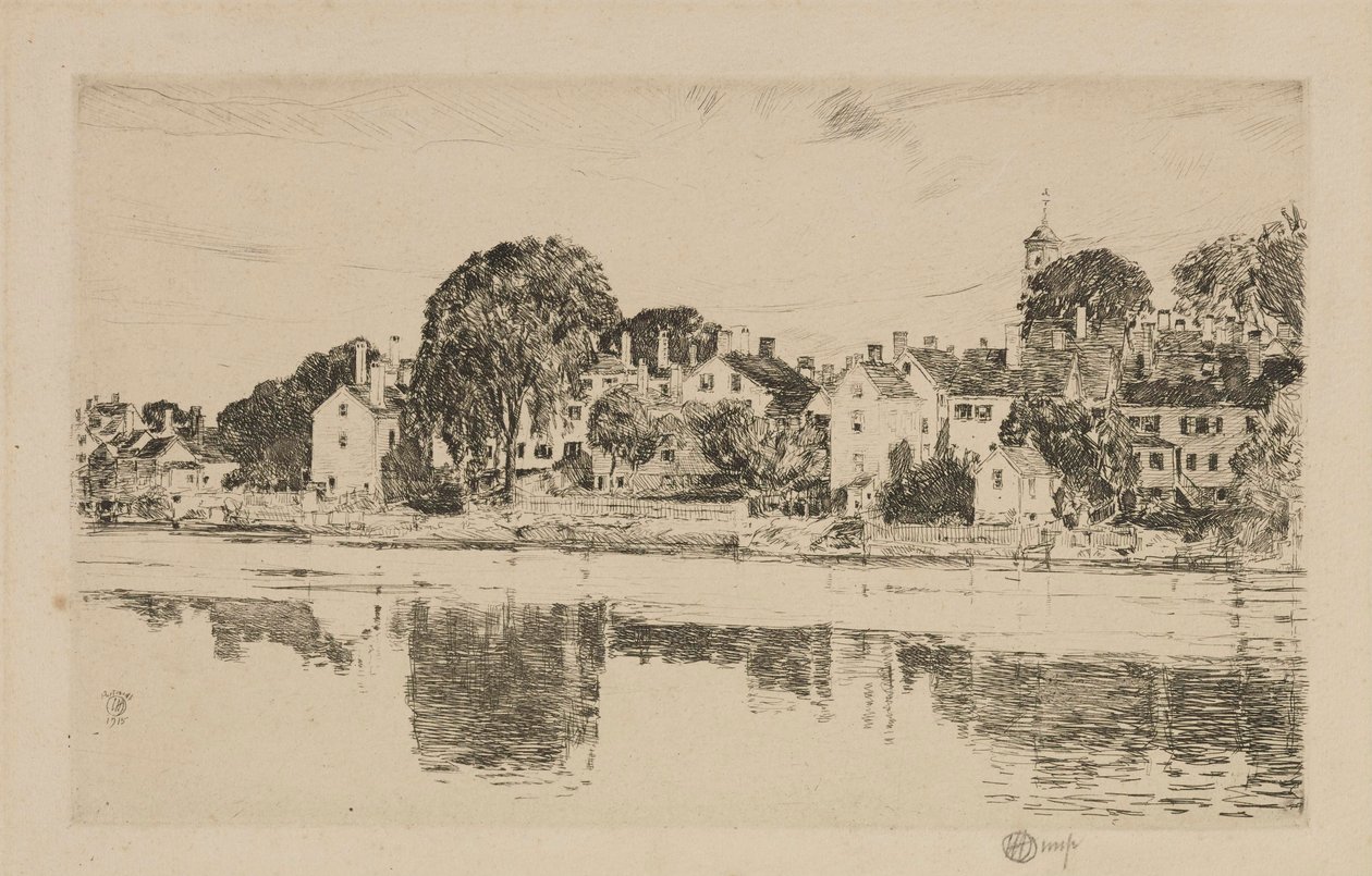 The Chimneys, Portsmouth alkotó: Childe Hassam