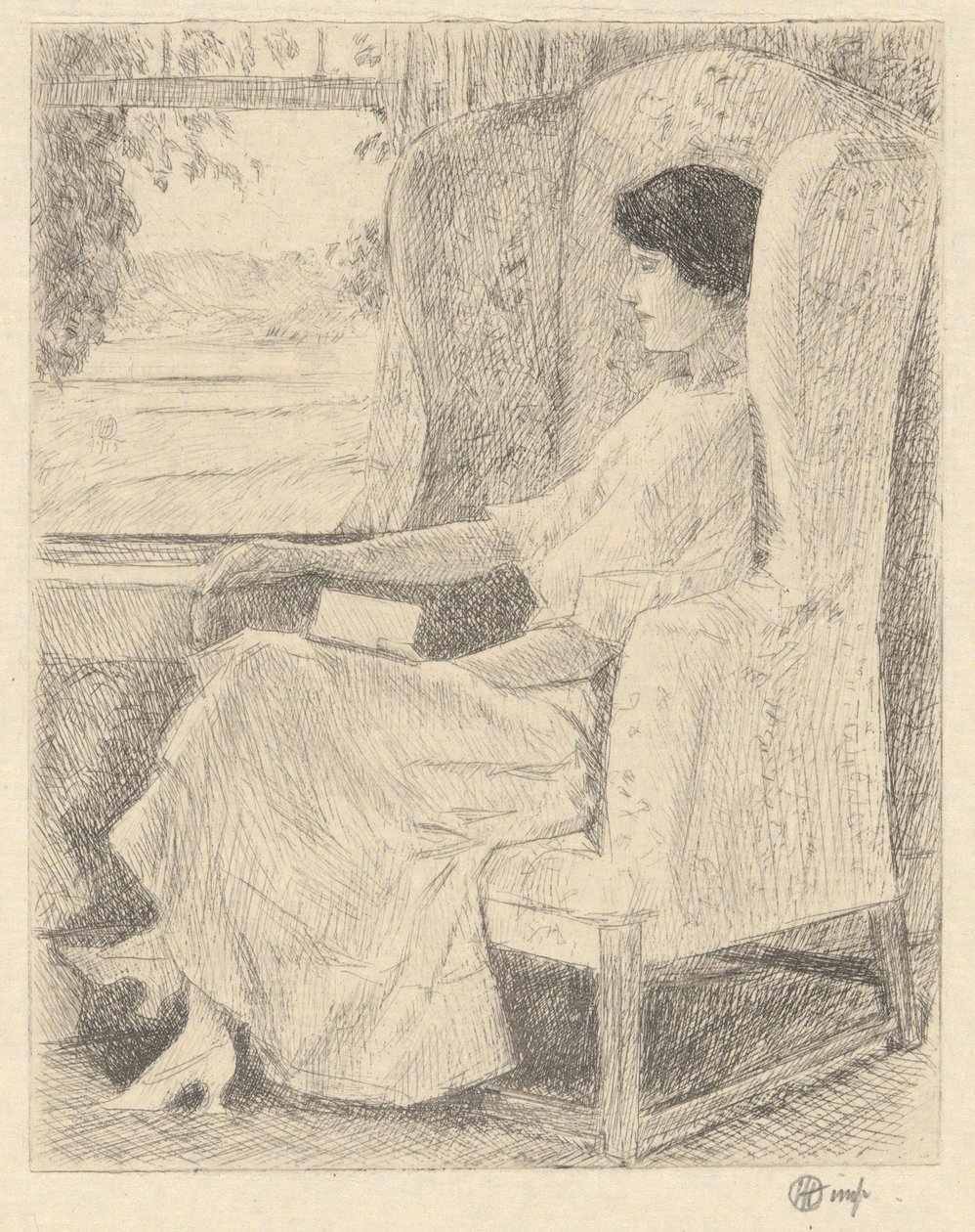 A grúz szék alkotó: Childe Hassam