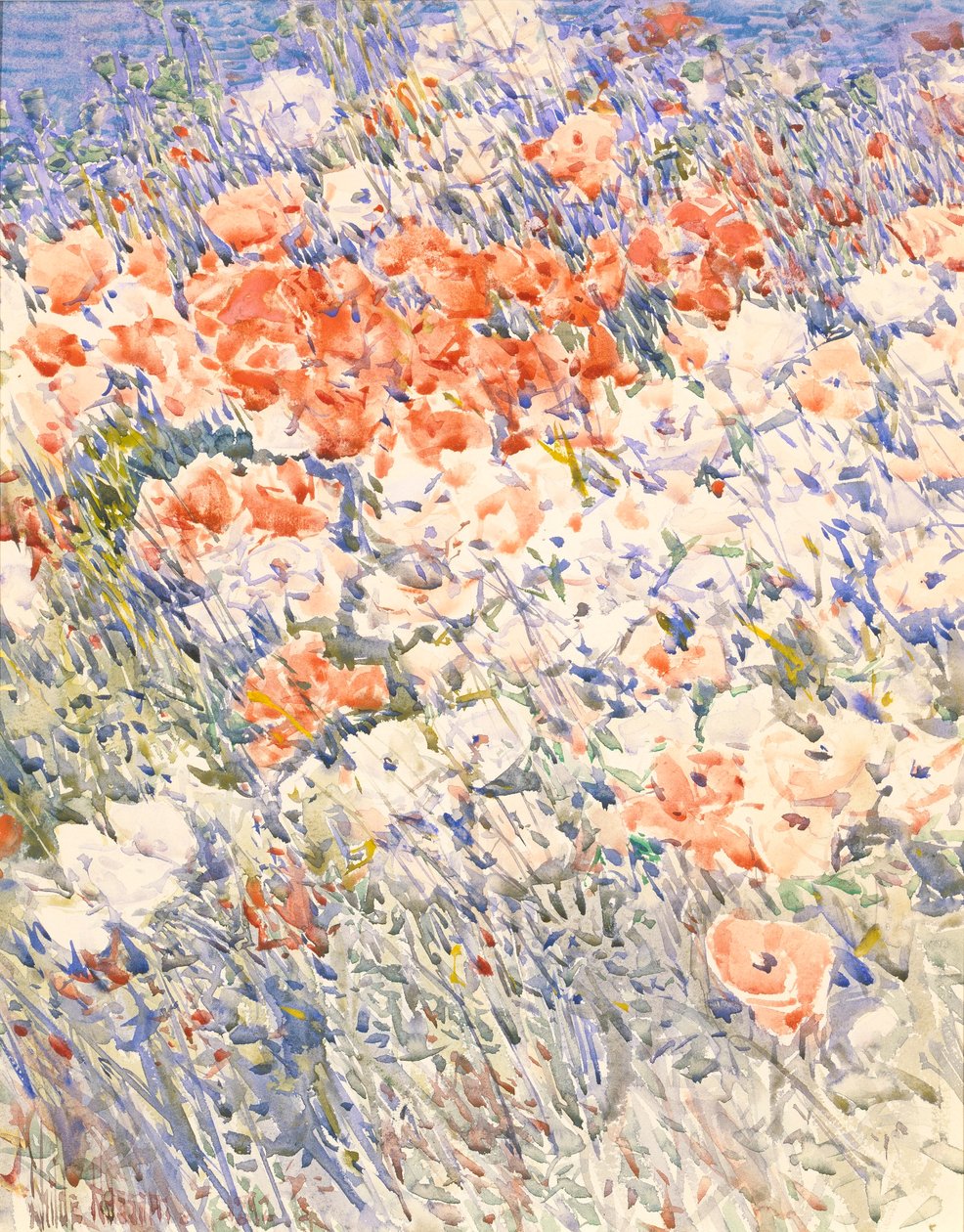 A sziget kertje alkotó: Childe Hassam