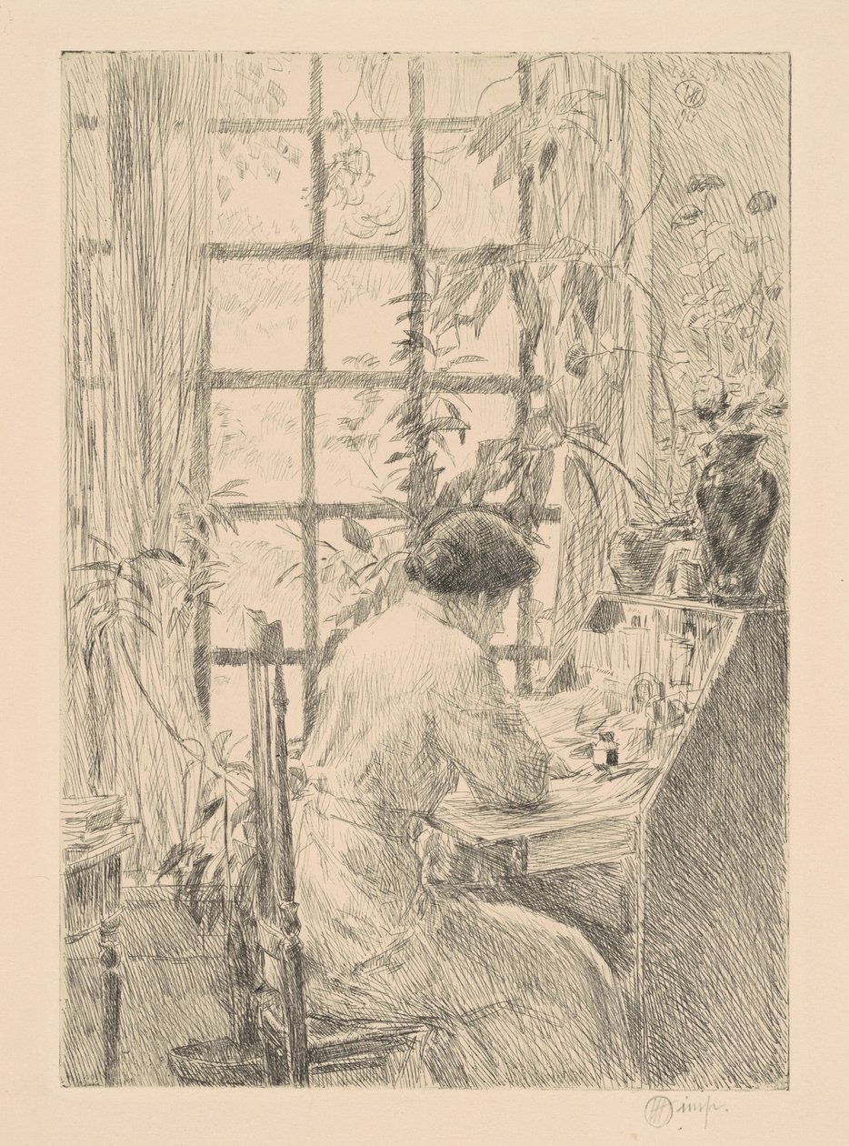Az Íróasztal alkotó: Childe Hassam