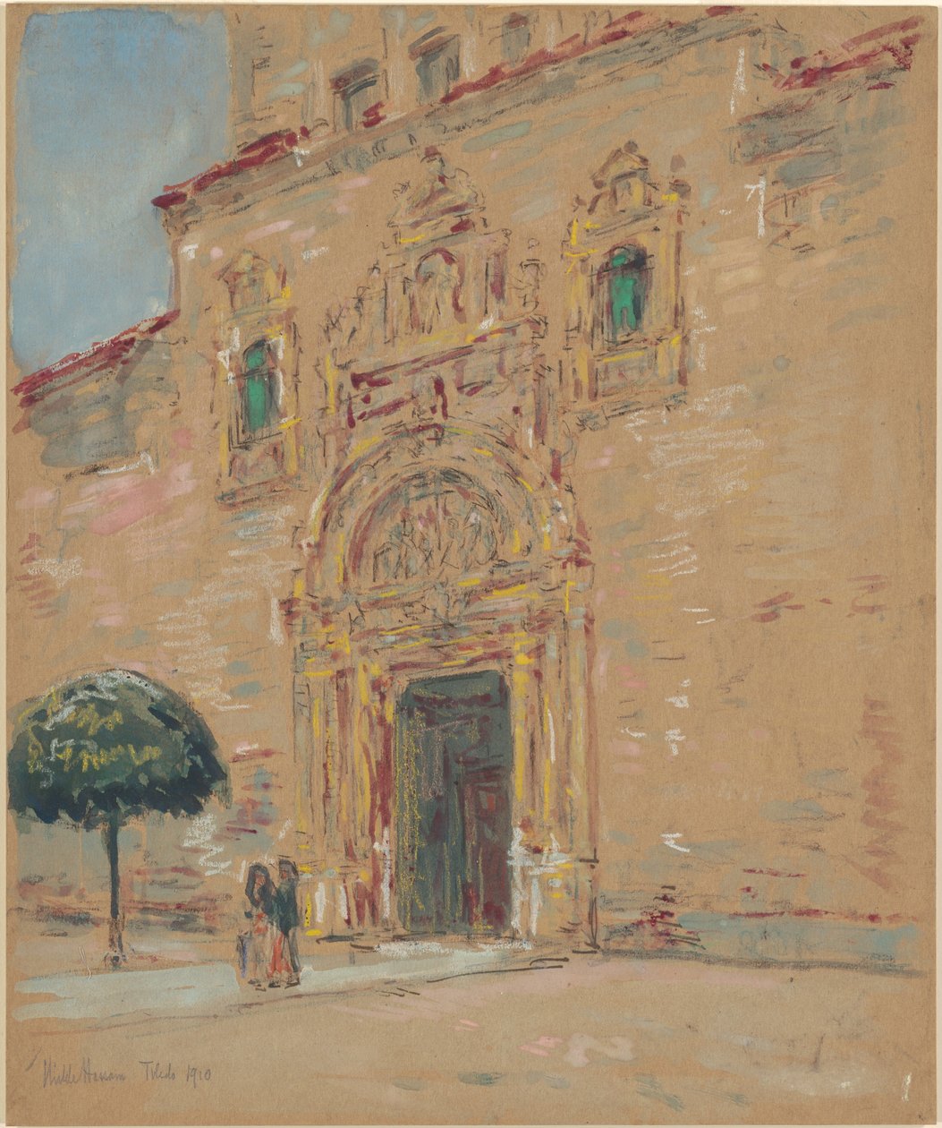 Toledo alkotó: Childe Hassam