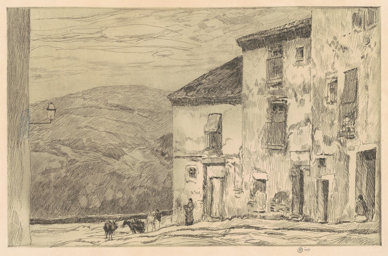 Toledo alkotó: Childe Hassam