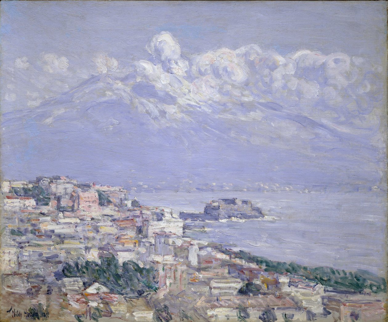 Vezúv alkotó: Childe Hassam