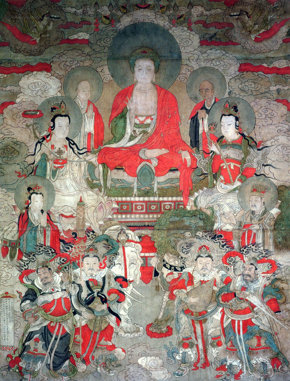 Buddhák, 1675 alkotó: Chinese School