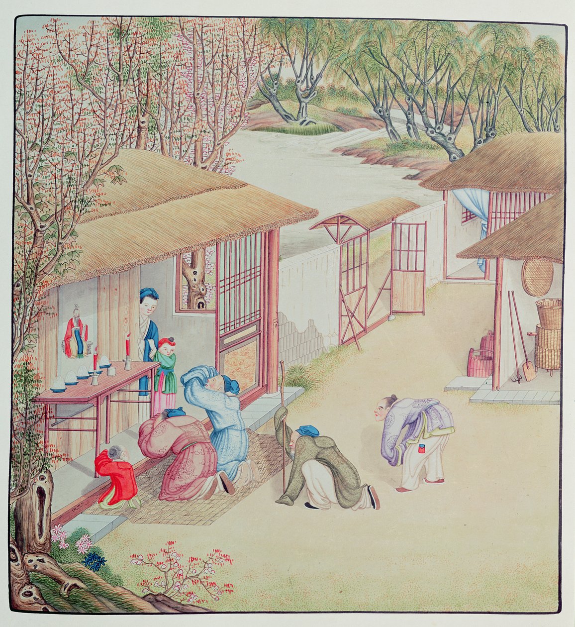 Odaadás jelenet alkotó: Chinese School