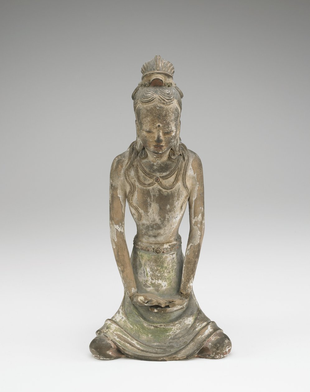 Bodhiszattva figura (kerámia) alkotó: Chinese School