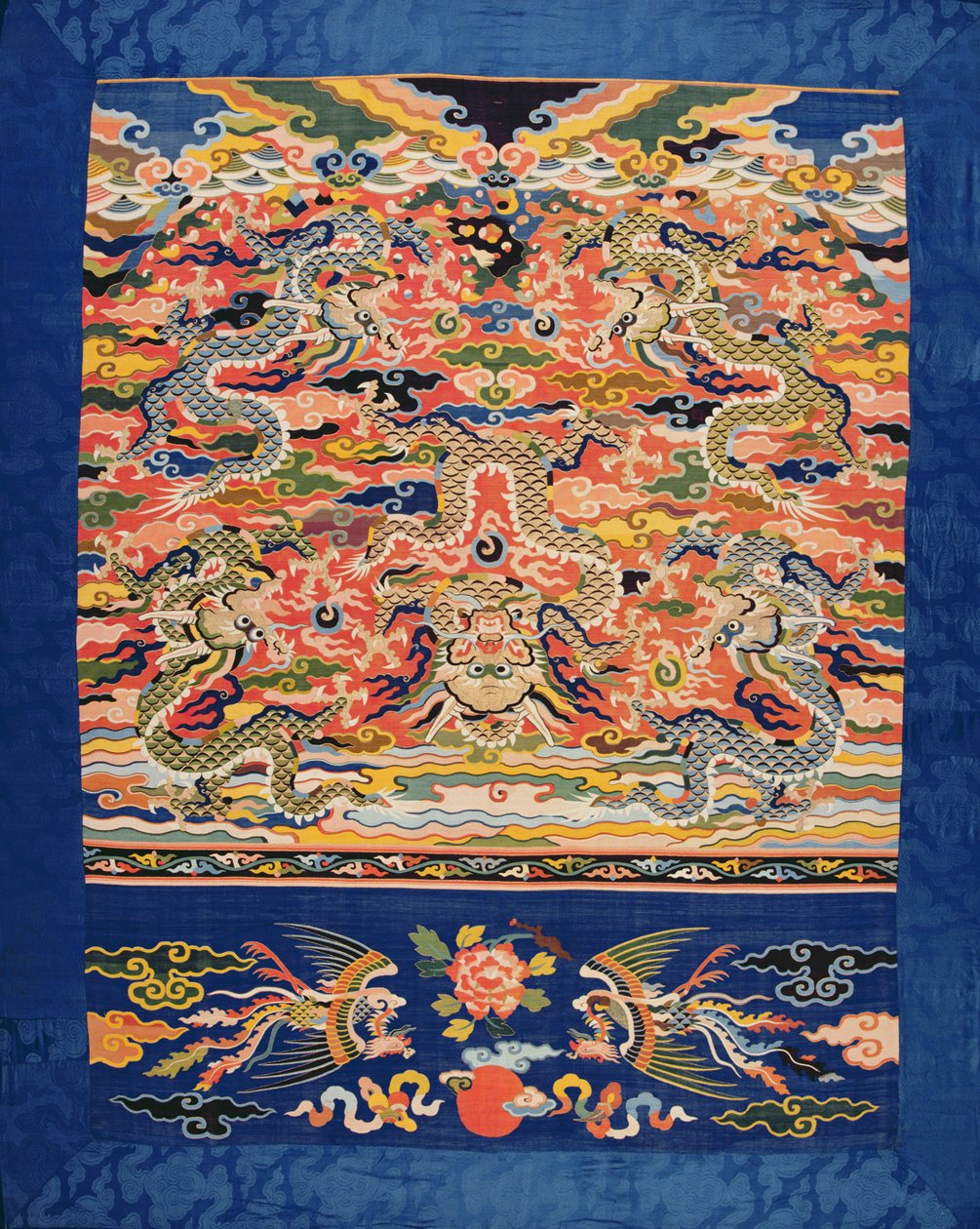Ötsárkányos Kossu, Wanli-korszak, 1573-1619 (selyem) alkotó: Chinese School
