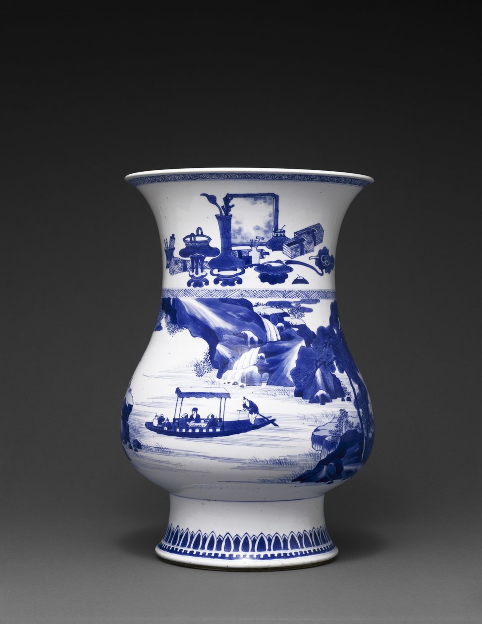 Nagy váza, 18. század eleje alkotó: Chinese School