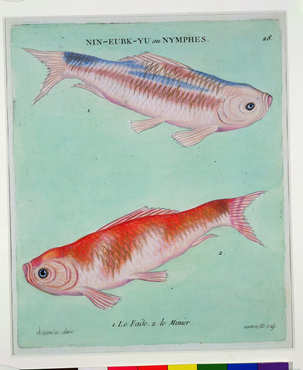 Le Fade, Le Minier, metszett: Francois Nicholas Martinet (1731-1796) (nyomtatott) alkotó: Chinese School