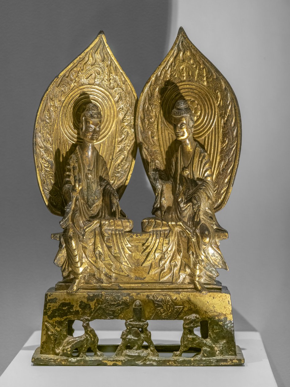 Shakyamuni és Prabhutaratna. Kína, Északi Wei-dinasztia, Xiping 3. éve alkotó: Chinese School