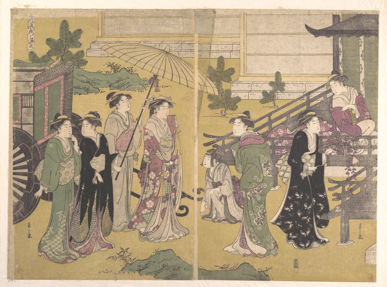 Fuji no Uraha alkotó: Chobunsai Eishi
